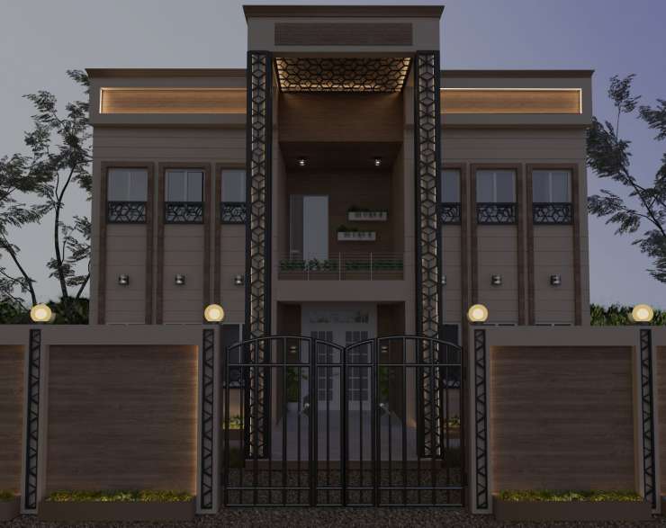 Design and implementation of a modern villa in KSA