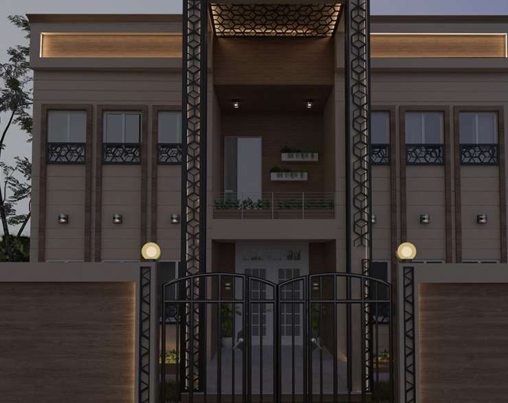 Designs for some building facades in KSA